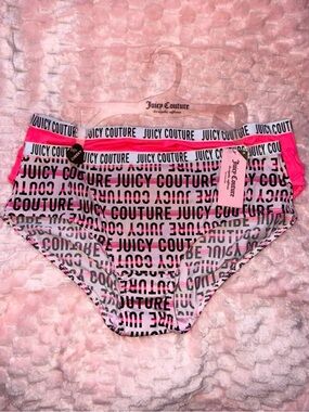 Juicy Couture panties bikini style size 1x - 2 pairs